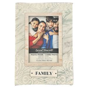 Brand New Special Moments Photo Picture Frame 4x6 Family Easel Back